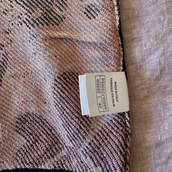 Chanel multi color black gold sweater 40 S Small - Picture 5 of 11